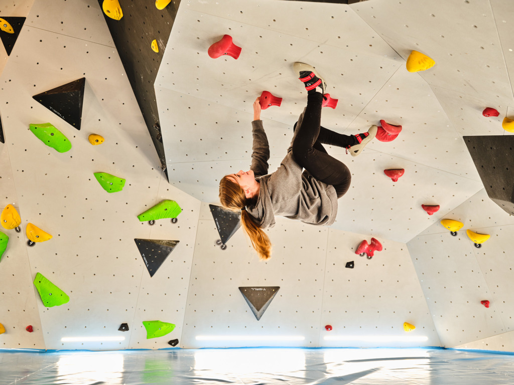 Bouldern in der Sportmittelschule Hauzenberg