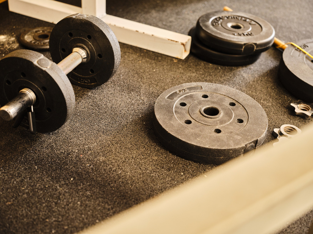 Fitnessraum der Sportmittelschule Hauzenberg