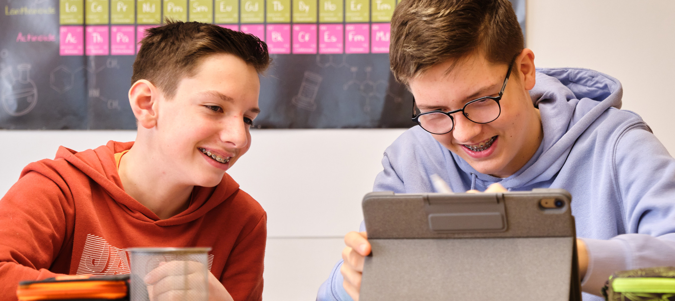 Mit digitalen Werkzeugen in die Zukunft in der Sportmittelschule Hauzenberg