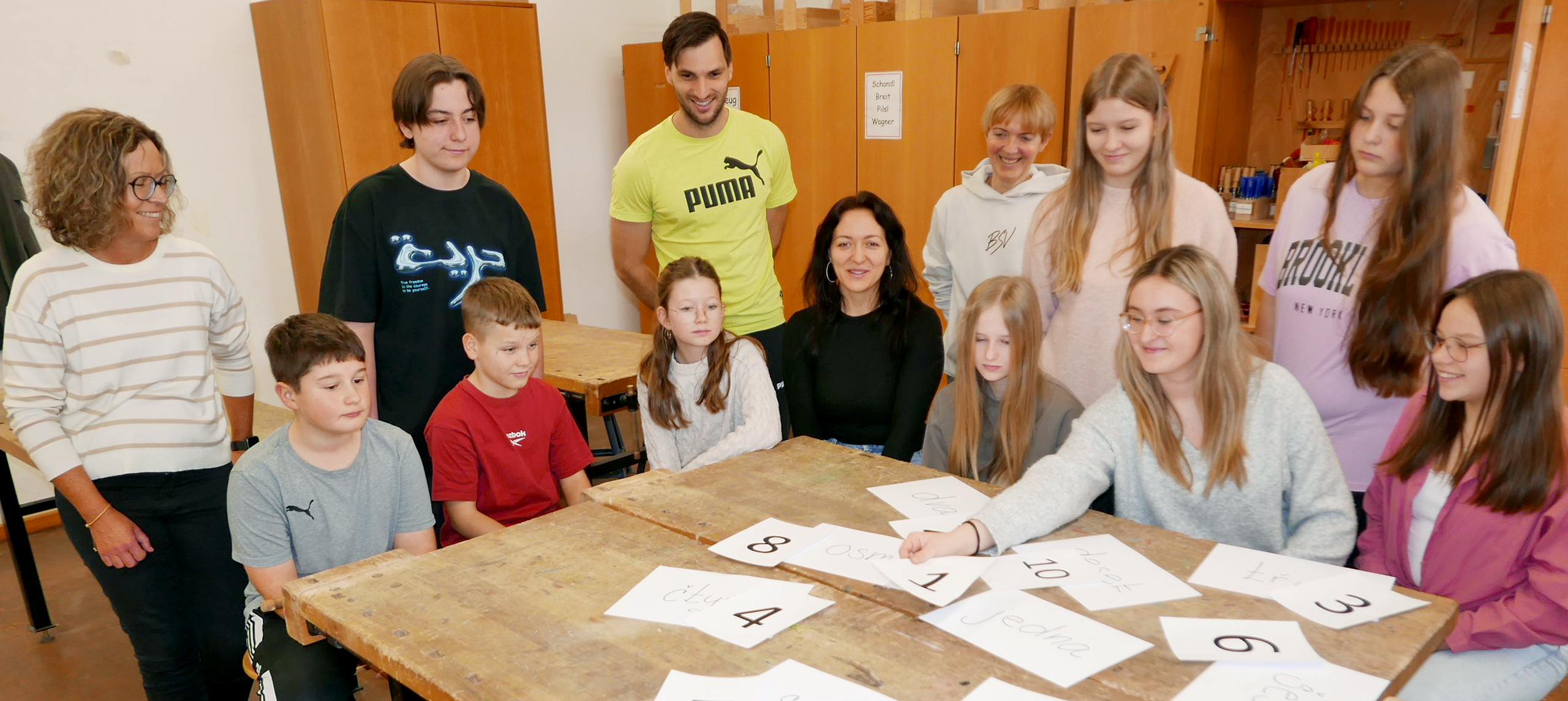 An der Sportmittelschule wird Tschechisch unterrichtet