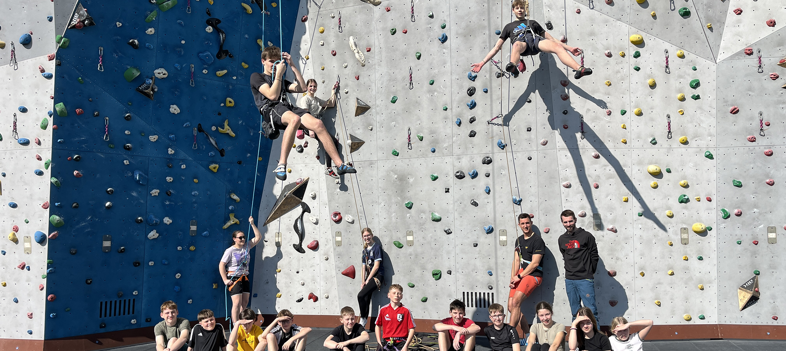 Kletterausflug der SAG Sportklettern nach Deggendorf