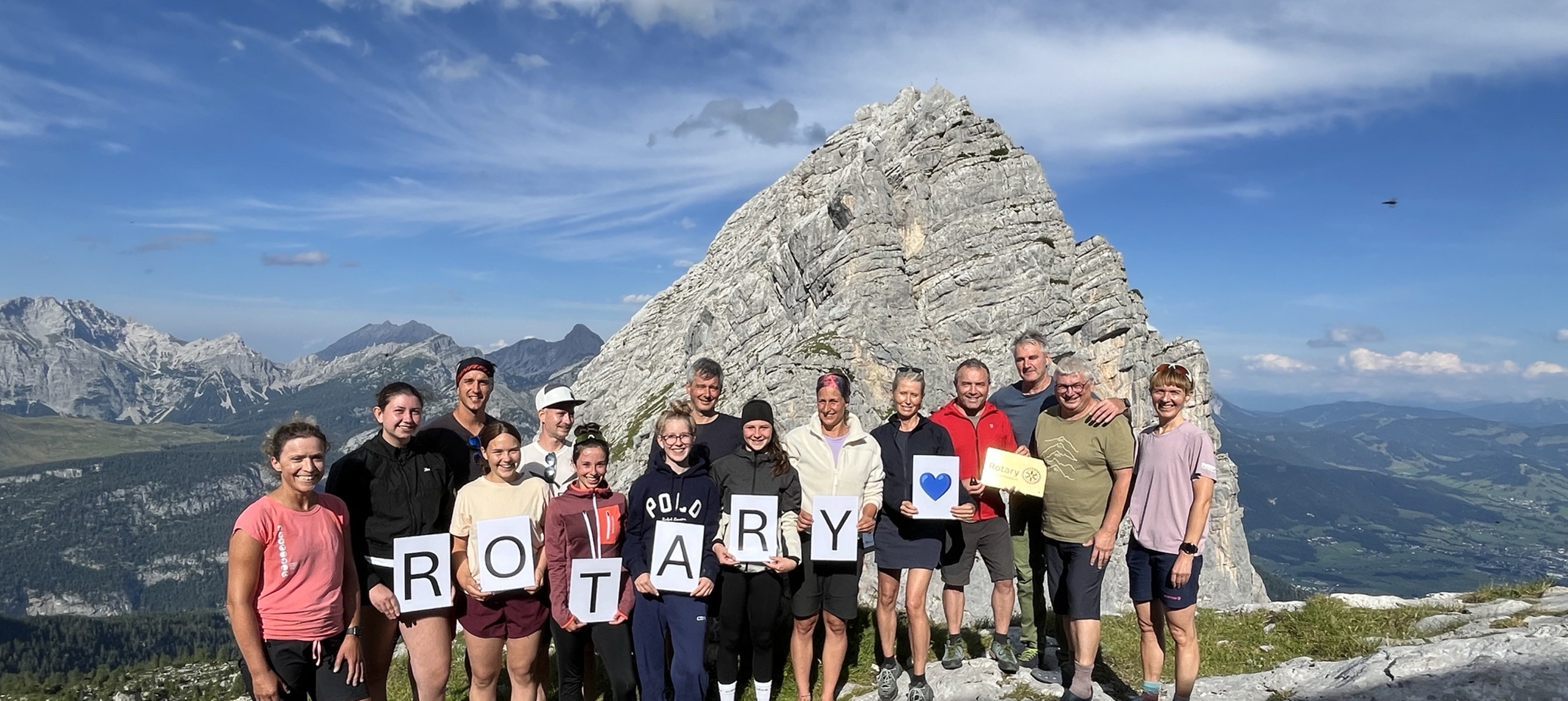 Engagement beim Wegebau